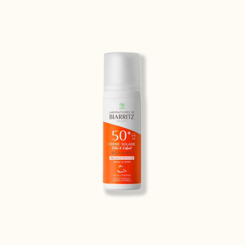 crème solaire bébé bio